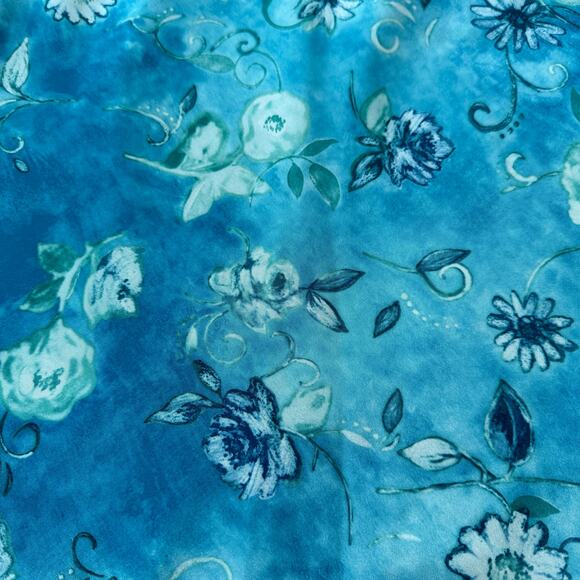 Vintage Italian Silk Floral Midi Skirt (XS/S) - Picture 2 of 9